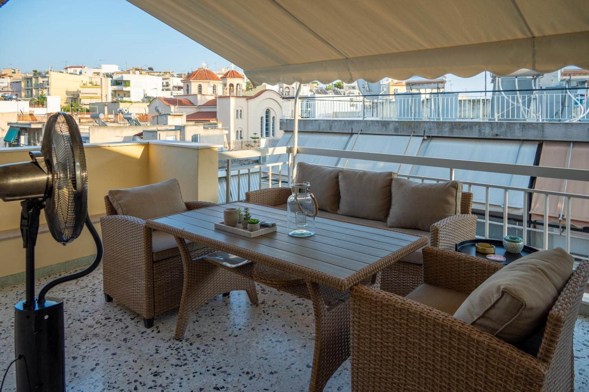 Acropolis Terrace View Apartment Athene Buitenkant foto